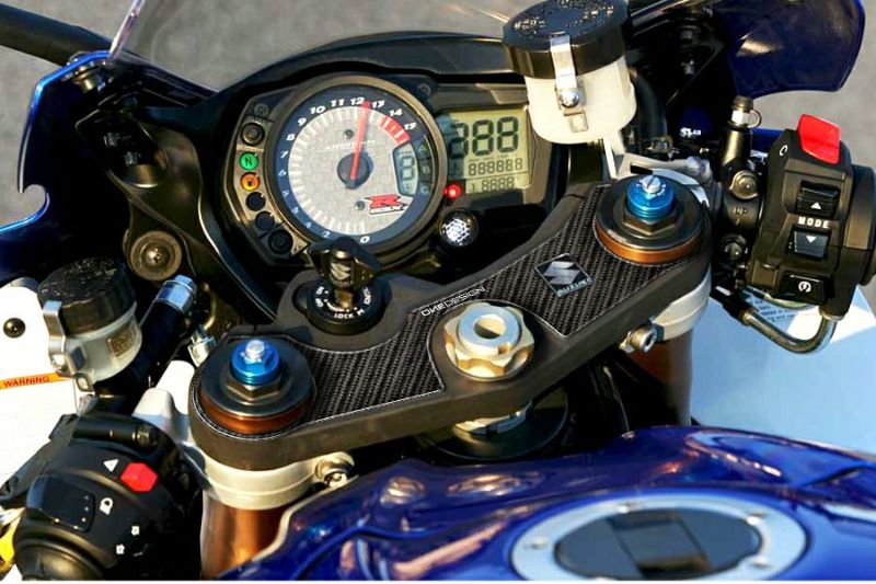 プリント(print) トップブリッジステッカー GSX-R1000 07-08-01