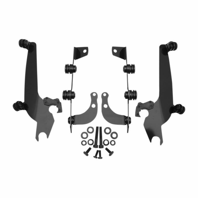 MEMPHIS SHADES スポーツシールド トリガーロックマウントキット VT750C2B シャドウファントム 10-13 ブラック-01