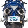 Hotbodies Racing MGP GROWLER スリップオン・マフラー YZF-R1 09-14-03