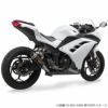 【SALE】Hotbodies Racing MGPII GROWLER スリップオン・マフラー ステンレス Ninja300 13-17-02