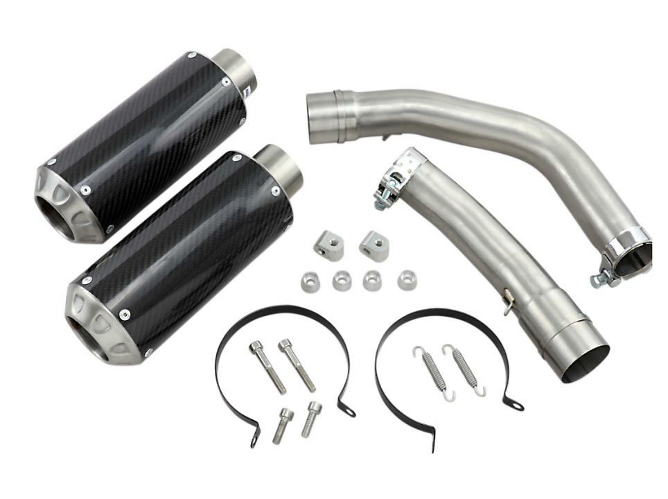 【SALE】Hotbodies Racing MGPII GROWLER スリップオン・マフラー カーボン YZF-R1 09-14-01