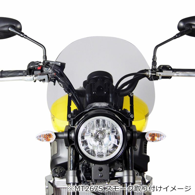 MRA(エムアールエー) スクリーンツーリング ブラック XSR700-02