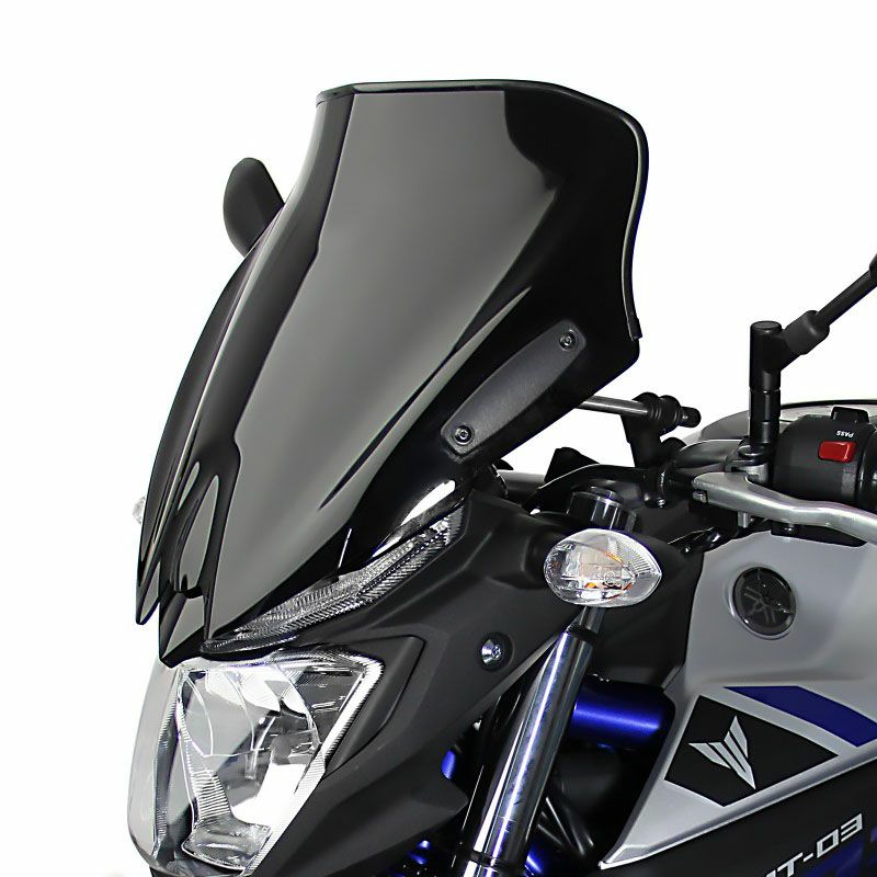 MRA(エムアールエー) スクリーンスポイラー ブラック MT-25/03 16- MS269K-01