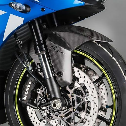 GSX-R1000（ABS）17年 フロント フレイム ステンローター （ブラック