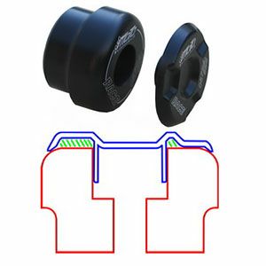 GSGモトテクニック(GSG-Mototechnik) クラッシュプロテクター セット アルミ CBR600F(PC41) 2011 406022025-H40-03