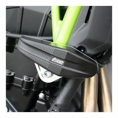 GSGモトテクニック(GSG-Mototechnik) クラッシュプロテクター ストリートライン セット ブラックアルマイト Z650 1505040-K65-03