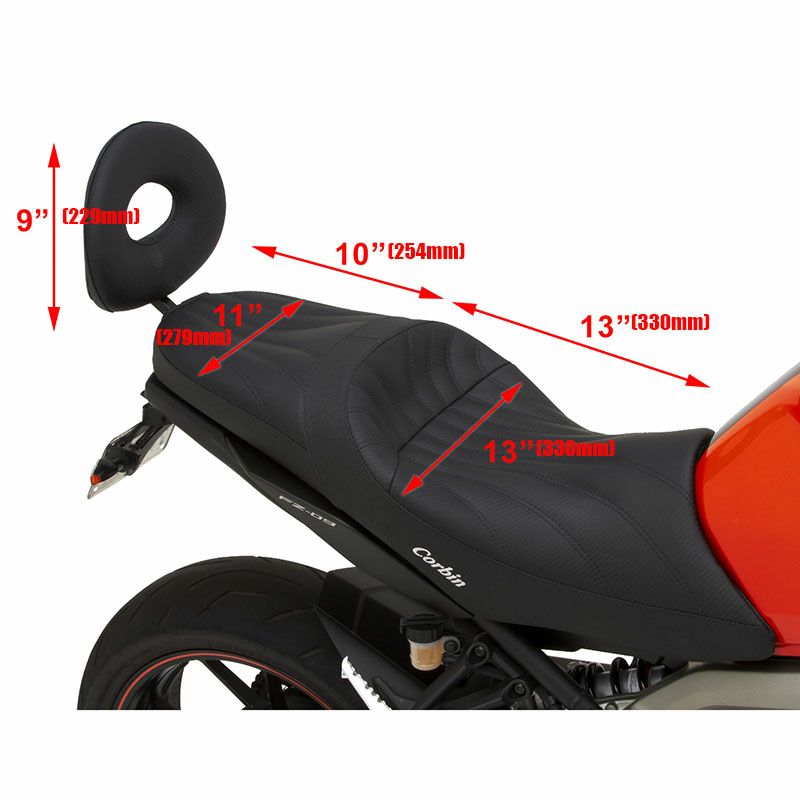 Corbin ガンファイター&レディシート MT-09/FZ-09-03