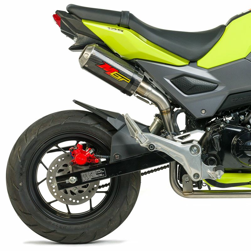 Hotbodies Racing MGP ハイマウント フルエキゾースト カーボン/ステンエンド MSX125 GROM 17--03