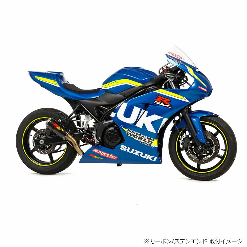 Hotbodies Racing MGP スリップオン・マフラー ステンレス SV650 17- | バイクカスタムパーツ専門店 モトパーツ(MOTO  PARTS)