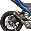 Hotbodies Racing MGP スリップオン・マフラー カーボン/スラッシュカット GSX-S1000/F 15--03