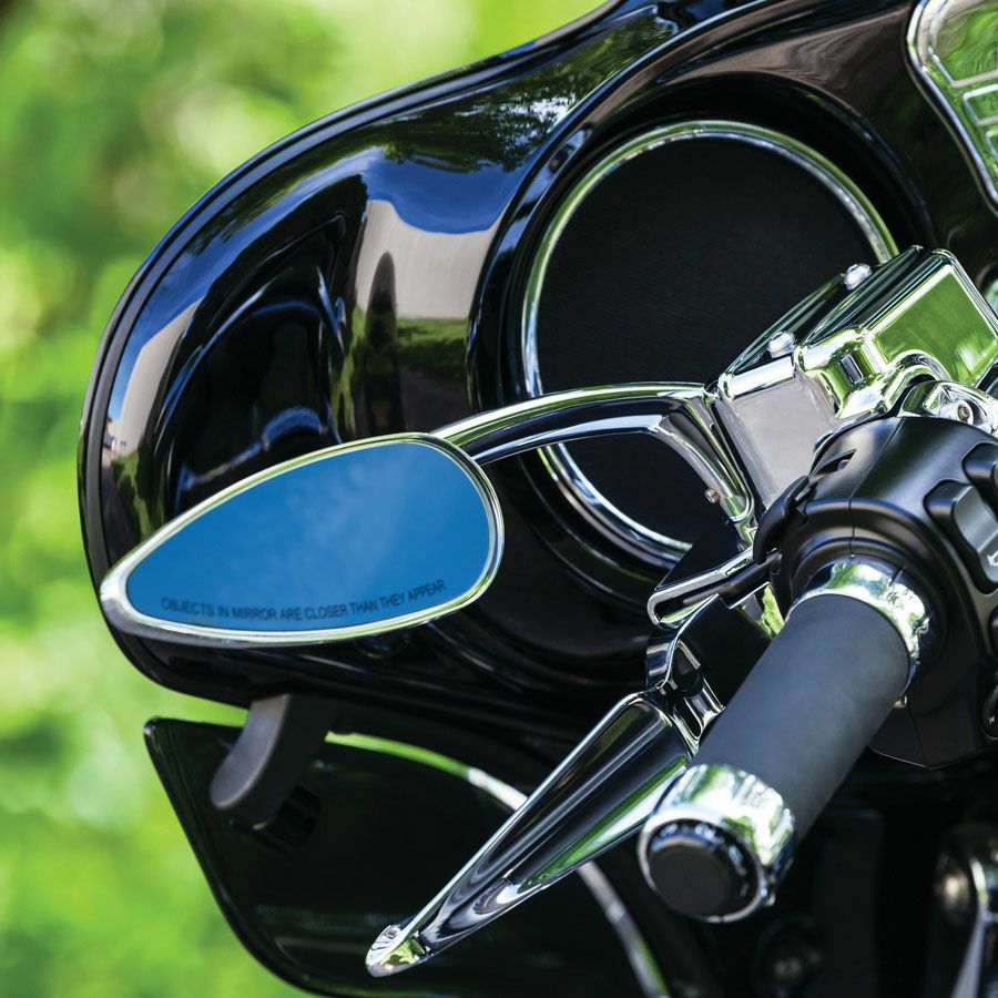 KURYAKYN ティアドロップミラー クローム-02