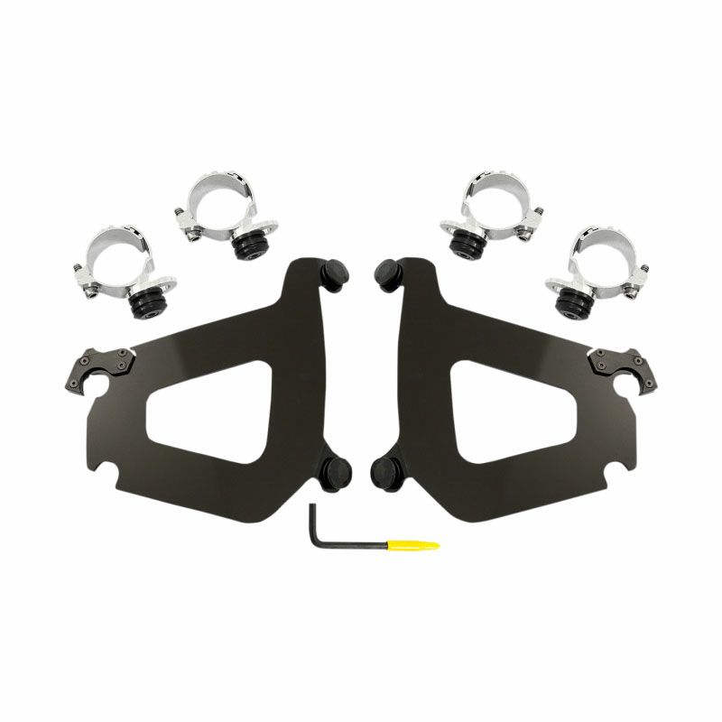 MEMPHIS SHADES トリガーロックマウンティングキット for バレットフェアリング ブラック XV1900 レイダー/S-01