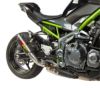 Hotbodies Racing MGP エキゾースト スリップオン・マフラー カーボン/スラッシュカット Z900 17-02