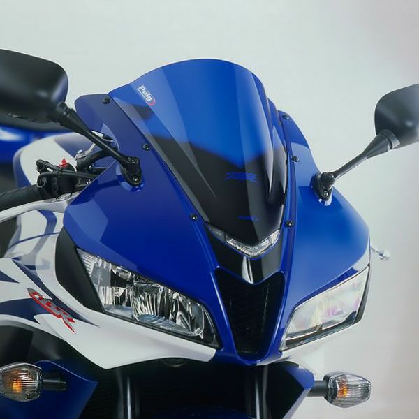 プーチ(Puig) レーシングスクリーン ブルー CBR600RR 07-12 4356A | バイクカスタムパーツ専門店 モトパーツ(MOTO  PARTS)