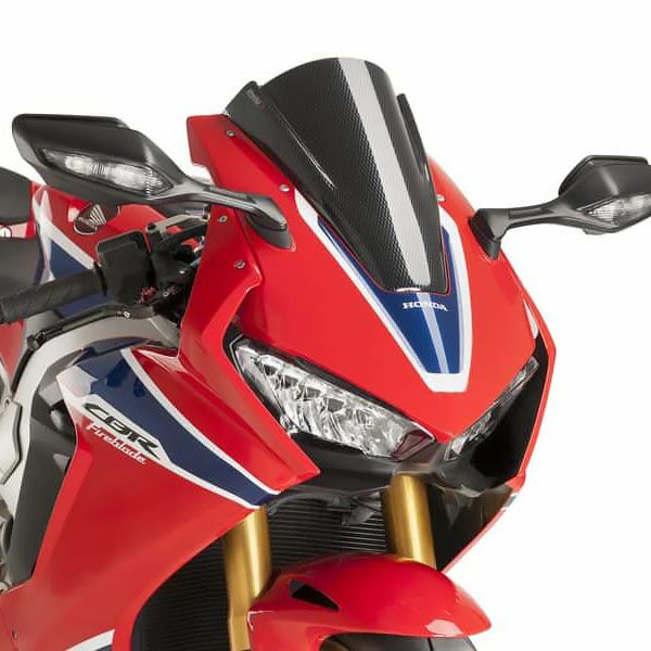 プーチ(Puig) レーシングスクリーン カーボンパターン CBR1000RR/SP 17- 9407C-01