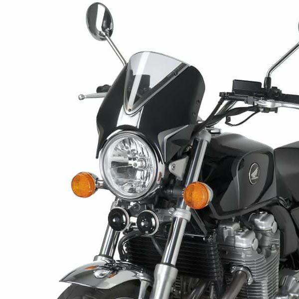 プーチ(Puig) スクリーン ウインドシールド レトロヴィジョン ブラック/クリア CB1100/EX 14- 7593W |  バイクカスタムパーツ専門店 モトパーツ(MOTO PARTS)