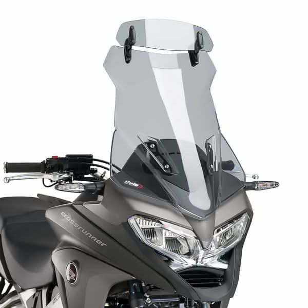 プーチ(Puig) ツーリングスクリーン バイザー付 スモーク VFR800X クロスランナー 15- 7627H-01