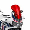 プーチ(Puig) レーシングスクリーン+延長ステー レッド CRF1000L アフリカツイン 16- 9155R-01