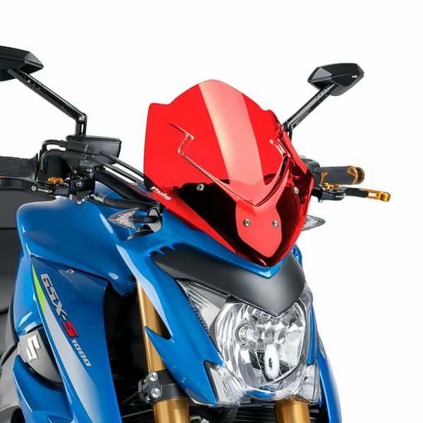 プーチ(Puig) ウィンドシールド NKニュージェネレーション/スポーツ レッド GSX-S1000 16- 7653R-01