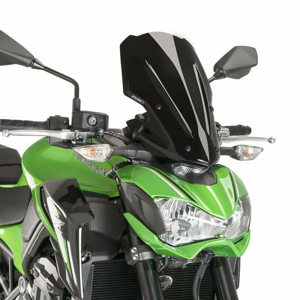 プーチ(Puig) ツーリングスクリーン ブラック Z900 17-19 9392N