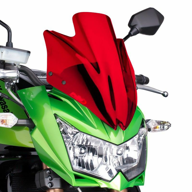 プーチ(Puig) スポーツスクリーン レッド Z750 07-12 4523R-01