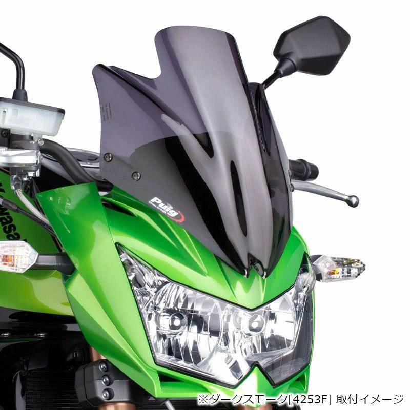 プーチ(Puig) スポーツスクリーン グリーン Z750 07-12 4523V-02