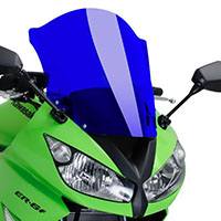 Puig　レーシングスクリーン　スモーク　Ninja650 Puig Z-Racing Screen Windshield Dark Smoke Kawasaki Ninja ZX