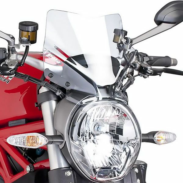 プーチ(Puig) ツーリングスクリーン スモーク DUCATI モンスター
