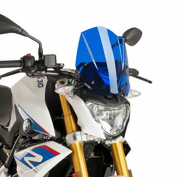 プーチ(Puig) スポーツスクリーン ブルー G310R 16- 8920A | バイク 