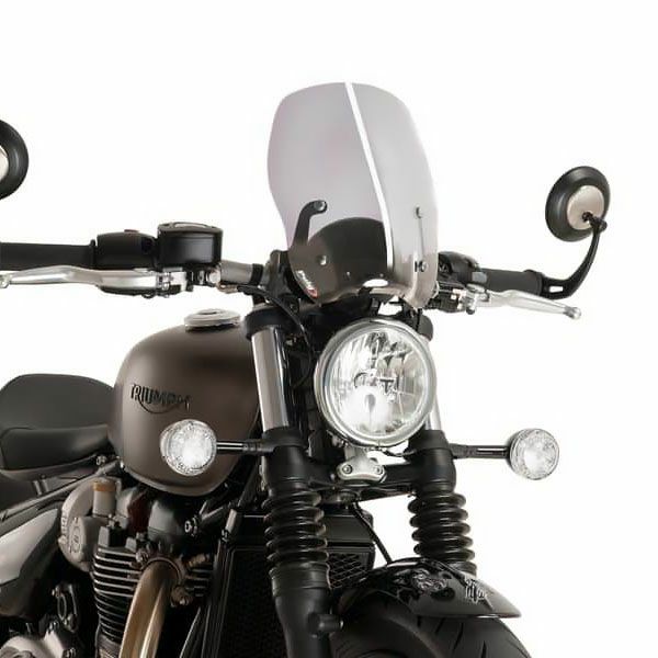 プーチ(Puig) ツーリングスクリーン Bonneville bobber スモーク 9437H-01