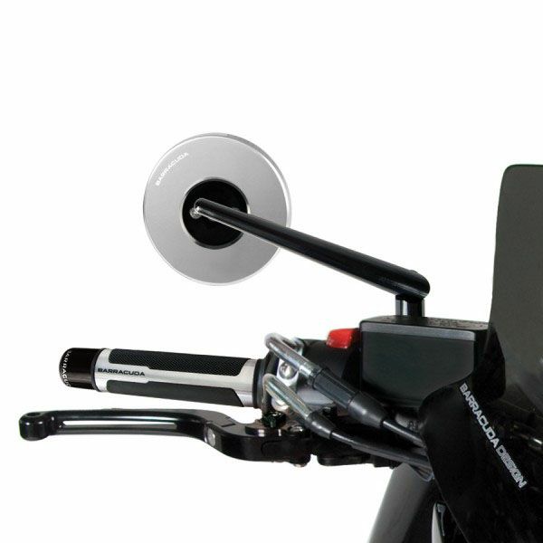 バラクーダ(Barracuda) 汎用ハンドルバーマウントミラー SKIN-S ゴールド SKIN-S/O-02