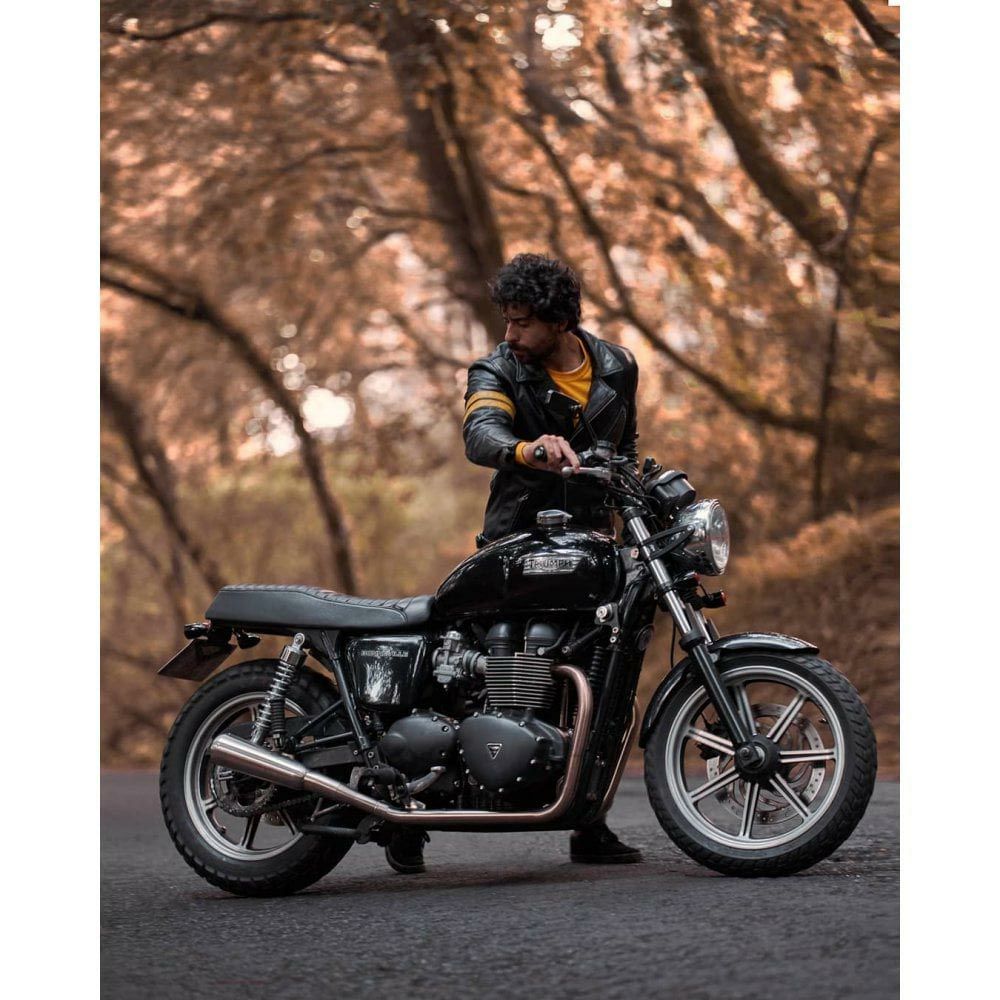 Motone ラトルスネークテイル シート トライアンフ-02