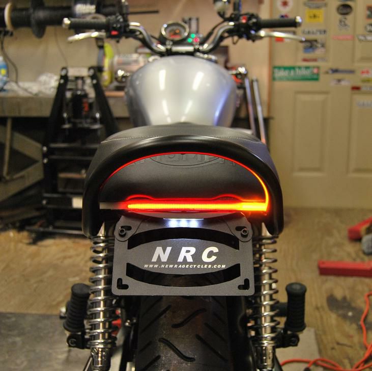 NewRageCycles フェンダーエリミネーター LEDウインカー BONNEVILLE 04-17