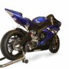 Hotbodies Racing メガホンエキゾースト スリップオン・マフラー ポリッシュ YZF-R6 06-07-01