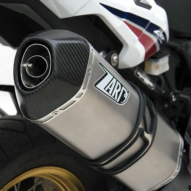 Zard マフラー ステンレス-カーボン レース ホンダ CRF1000L アフリカツイン-01