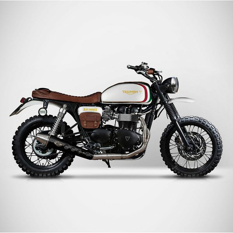ZARD マフラー 2-1 スペシャルエディションUNICA フルキット レース TRIUMPH ボンネビル/スラクストン FIモデル用-01
