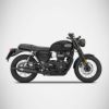 Zard マフラー N.2 ステンレスレーシングスリップオン BONNEVILLE T120 16--01