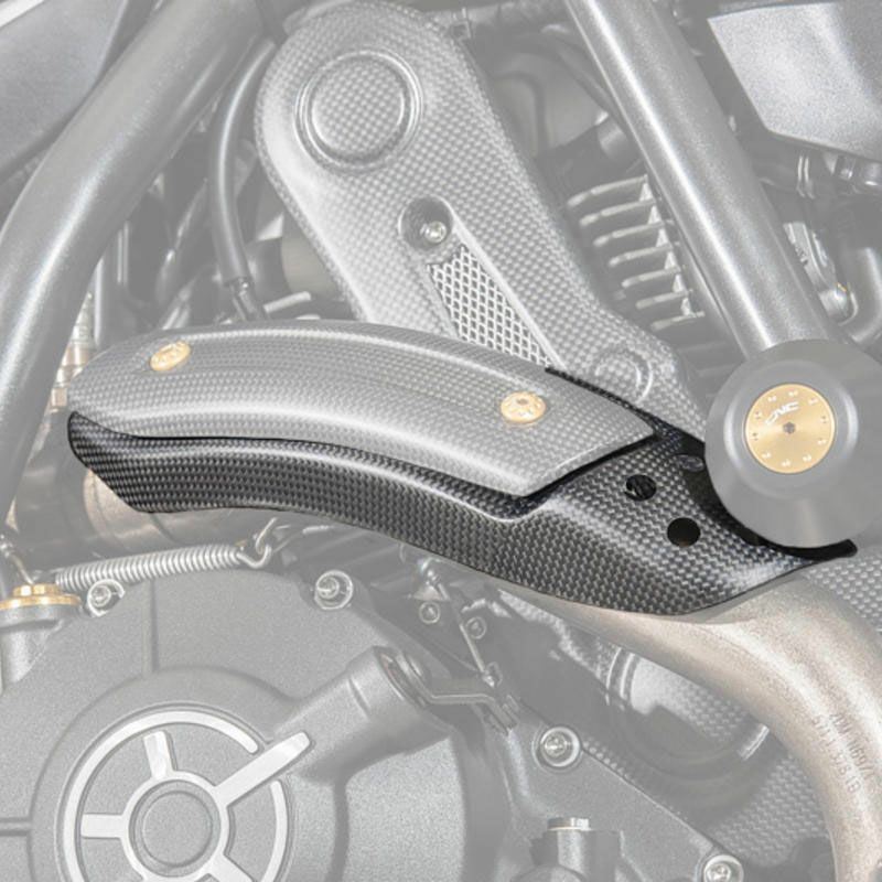CNC Racing エキゾーストパイプ ヒートガーDucati
