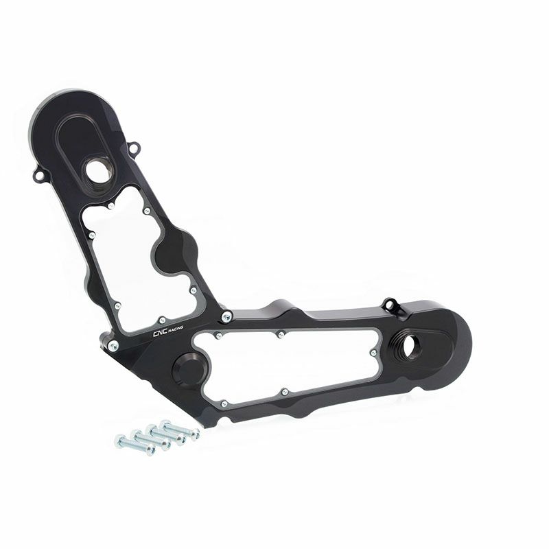 CNC Racingタイミングベルトカバー ブラック ハイパーモタード1100/S他 