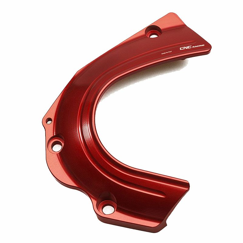 CNC Racingフロントスプロケットカバー レッド スクランブラー CP166R-01