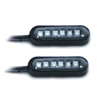 WMW) 7インチ プロジェクターLEDヘッドライト ブラック MS-880N-B