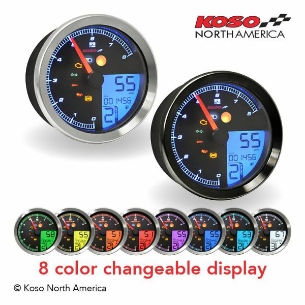 KOSO NORTH AMERICA TNT-B マルチファンクションメーター XVS950 Bolt-02