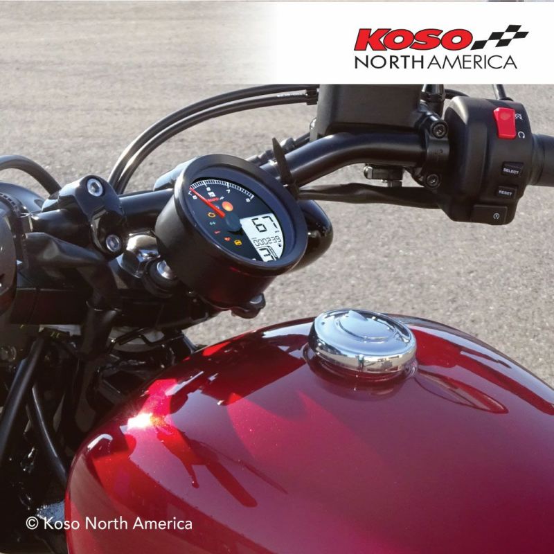 KOSO NORTH AMERICA TNT-B マルチファンクションメーター XVS950 Bolt | バイクカスタムパーツ専門店  モトパーツ(MOTO PARTS)