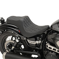 SADDLEMEN STEP-UP LSシート ブラウン/フロントステッチ XVS950ボルト