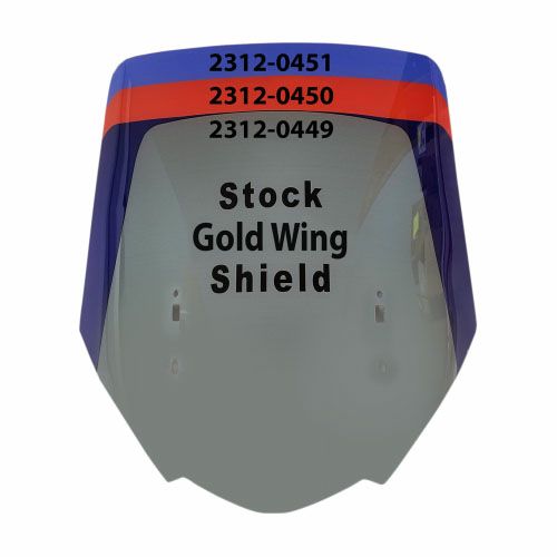 SlipStreamer  ラップアラウンドウィンドシールド20.25" GL1800 18- T-268C-02