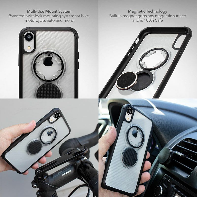 ロックフォーム クリスタルケース クリアカーボン iPhone XR-02