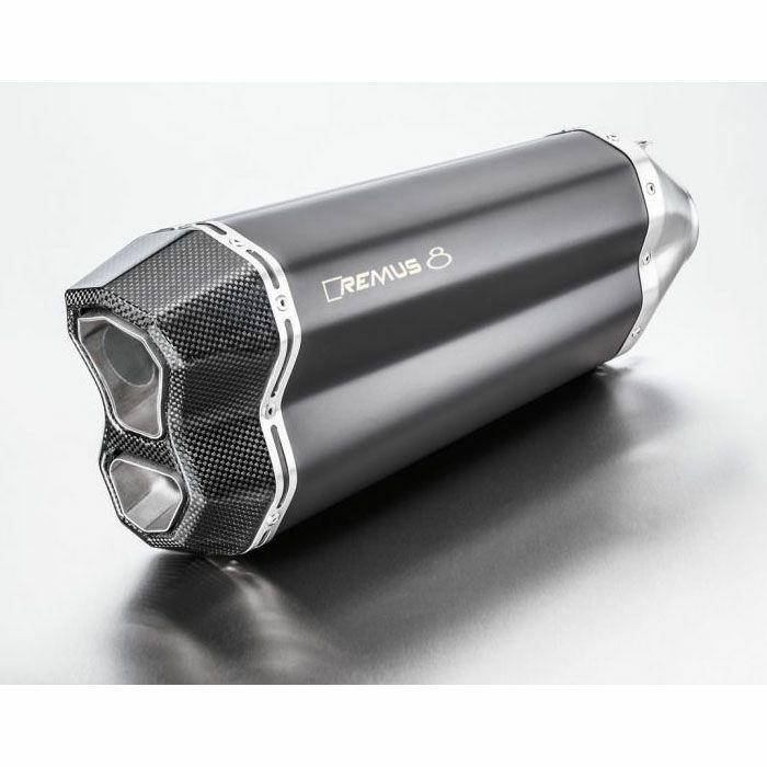 REMUS REMUS8 スリップオン・マフラー ステンレスブラック EC適合 1290 Super AdventureS/R/T 0584782 658017-01