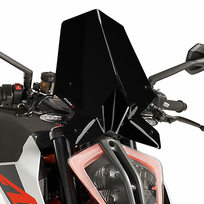 プーチ(Puig) スポーツウィンドシールド カーボンパターン 1290SuperDuke R 17- 9692C-01