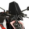 プーチ(Puig) スポーツウィンドシールド ブラック 1290SuperDuke R 17- 9692N-01