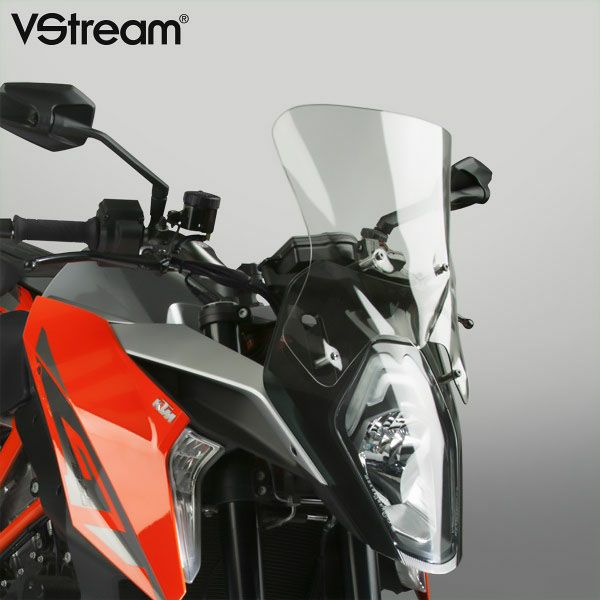 National Cycle VSTREAM スポーツリプレイスメントスクリーン 1290 SuperDuke GT 17- スモーク 12.88"-01